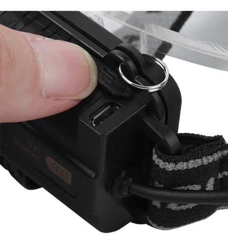 Linternas Frontales Impermeables Con Carga Usb T6