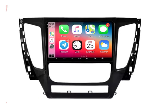 Radio Mitsubishi Montero 2gb Qled Android Auto Carplay 2019