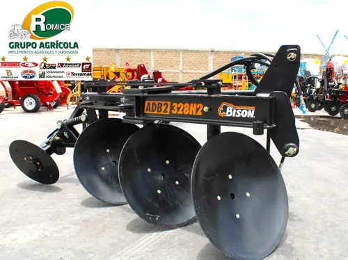 comprar Arado Hidraulico Para Tractor De 3 Discos Marca Bison Nuevo!