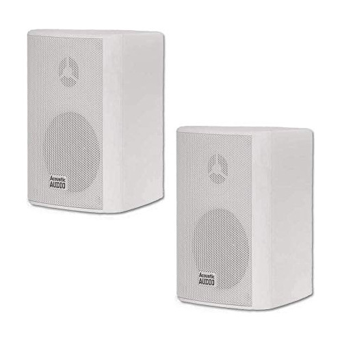 Altavoces De 2 Vías Aa351w + Audio Acústico + Bajos Potentes