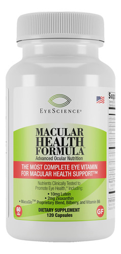 Eyescience Macular Health Beyond Areds2 Formula, Vitamina Oc