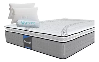 Colchón Queen Size Dormez Memory Foam + 2 Almohada Sognare