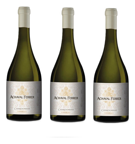 Vino Chardonnay Achaval Ferrer Singular Singular bodega Achaval Ferrer 750 ml pack x 3 u