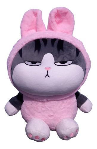 Gato Emperador Panda Y Conejo 50cm Peluche Kawaii, San Valen