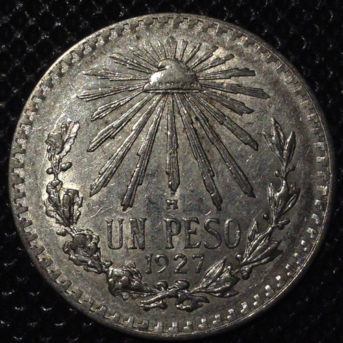 Moneda 1927 Un Peso Resplandor