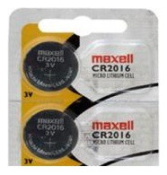 2 Baterias Planas Maxell Cr2016