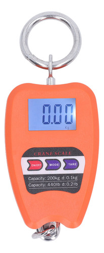 Báscula Colgante Digital Portátil De 200 Kg Con Capacidad De