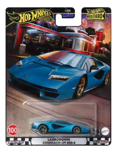 Lamborghini Countach Lpi-800-4 Hot Wheels Boulevard