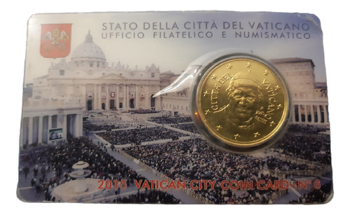 Moneda Conmemorativa Papa Francisco Año 2015