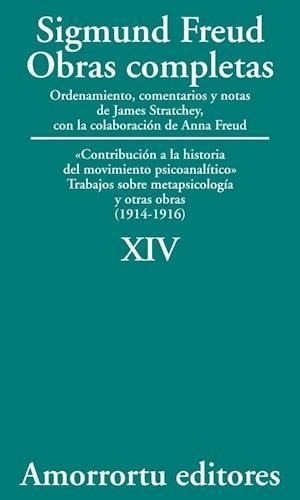 Obras Completas Sigmund Freud. Vol. Xiv