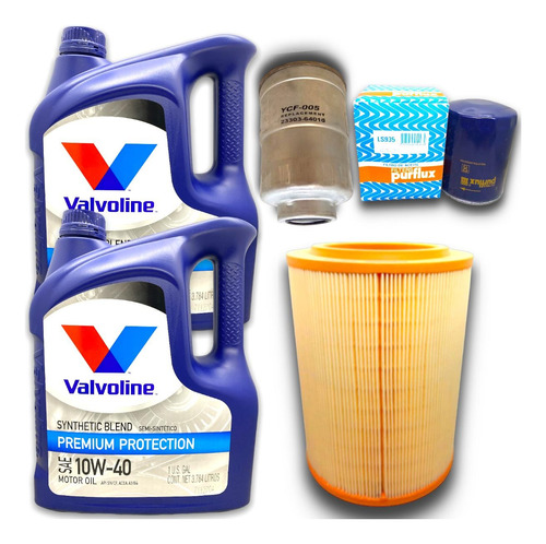 Kit Aceite Valvoline 10w40 Y Filtros  K 2500 K2500 2006 2013