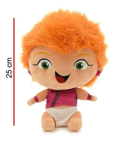 Peluche Personaje Mini Beat Power Rockers Con Sonido 25cm