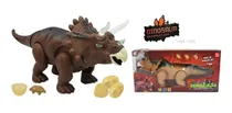Comprar Juguete Dinosaurio Con Huevos Luz Sonido Movimiento 38 Cm