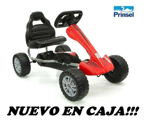 Montable Go Kart De Pedales Forza Con Cadena Y Freno En Caja