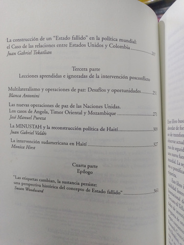 Crisis Del Estado E Intervención Internacional Monica Hirst