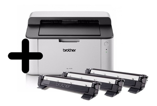 Impresora Láser Brother Hl-1200 Usb + 2 Toner Extra Tn1060