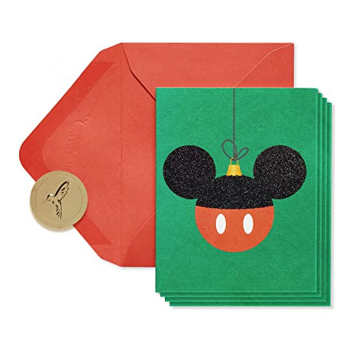 Tarjetas De Navidad De Disney Caja Sobres,  El Más Fel...