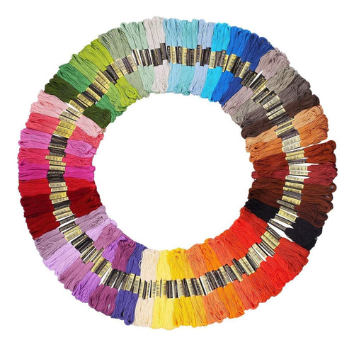 Textil Ishyan Hilo Bordar 100 Madeja Color Numero