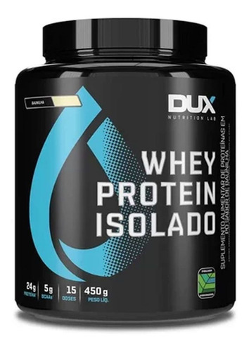 Whey Protein Isolado - 450g Baunilha - Dux Nutrition