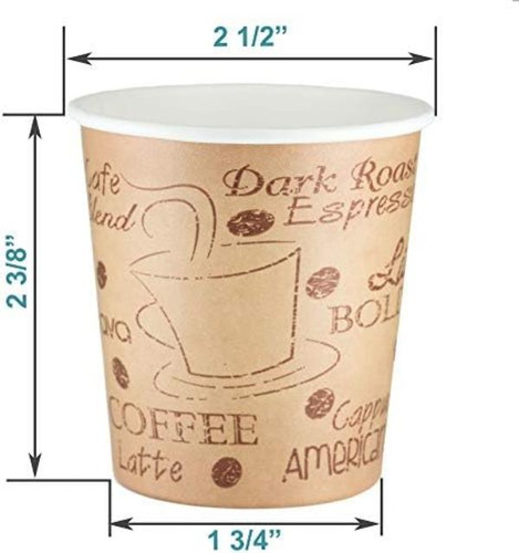 Ecodesign-us Vasos Calientes Desechables De Papel Para Expre