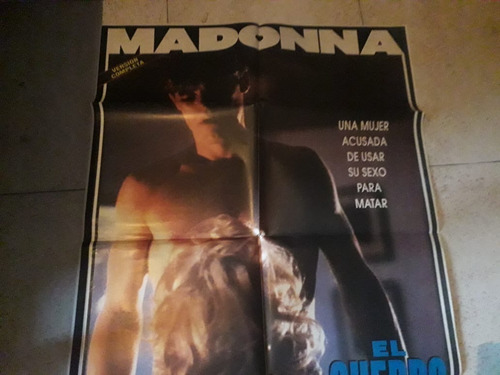 Afiche Madonna En El Cuerpo Del Delito Original 1993 C23