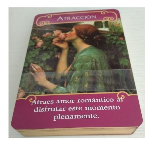 Imagen 2 de 2 de Los Ángeles Del Romance, Juego De 44 Cartas Y Guía