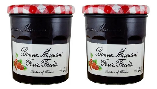 Mermelada Bonne Maman 4 Frutas X370g X2 Unidades