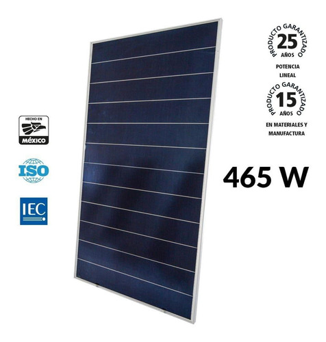 Imagen 7 de 12 de Panel Solar Fotovoltaico De 465 W Monocristalino