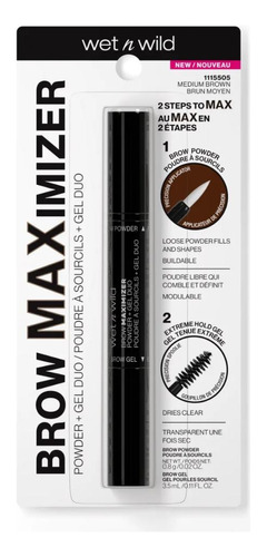 Ultimate Brow Maximizer + Gel Dúo Wet N Wild