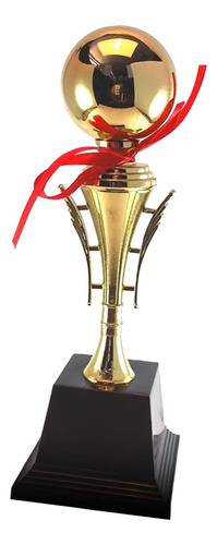 Trofeo Esférico De Fútbol, Balón Dorado, Trofeo De 33cm