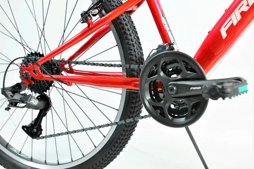 Imagen 3 de 3 de Bicicleta Mtb Fire Bird Ltwoo 21 Vel Rodado 24 Ahora 12 18