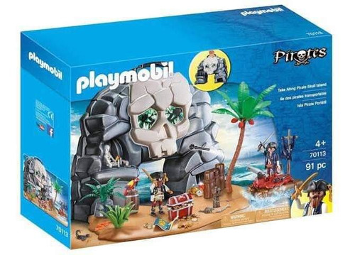 Set De Construcción Isla Pirata Playmobil