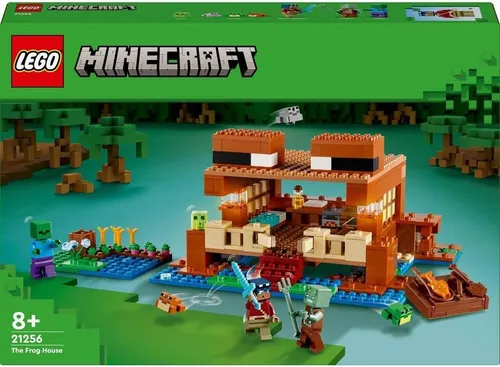 Lego Minecraft La Casa Rana Con Zombie Y Barco 21256