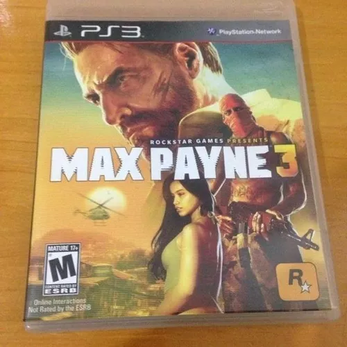 Max Payne 3 Ps3 Mídia Física Usado