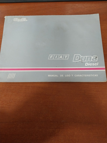 Manual Fiat Duna Diésel 1991