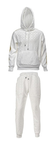 Conjunto Sudadera Con Gorro Y Pans De Terciopelo Deportivo