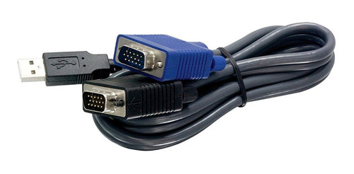 Kvm Cable Usb 3mts Trendnet Tk-cu10 