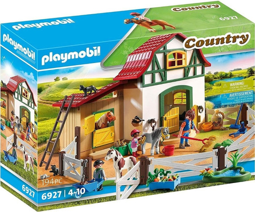 Playmobil Art. 6927 - Granja De Ponis