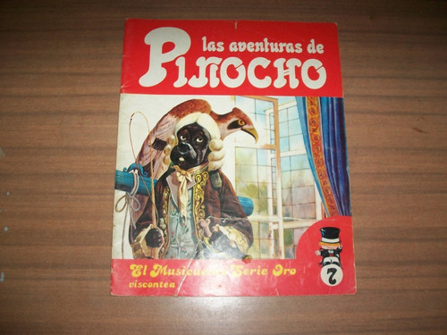 Fasciculo Pinocho Nº 7 Musicuento Viscontea (sin Disco)