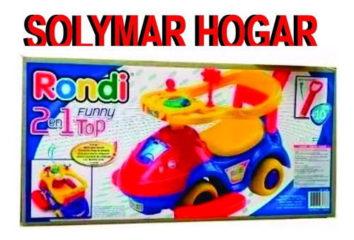 Imagen 3 de 5 de Andarin Rondi 2 En 1 Top C/sonido 3036 Zona Norte!!!