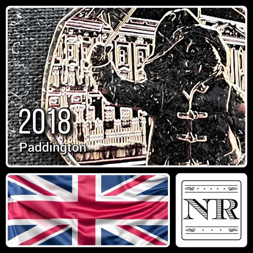 Inglaterra - 50 Pence - Año 2018 - Paddington En Buckinham