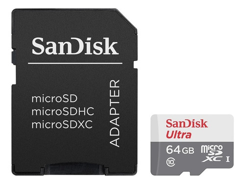 Memoria Microsd Sandisk Ultra 64gb Clase 10 Gopro S6