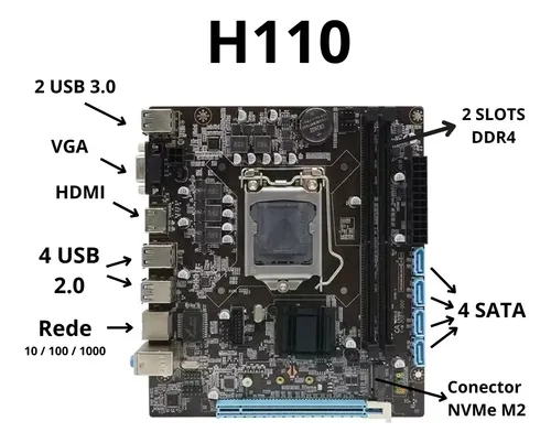 Pc Computador Home Office I5 6500 8gb Ddr4 Ssd 240gb 500w | Frete