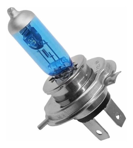 Paquete 10pzas Foco H4 Luz Tipo Xenon Para Motos 12v 35w