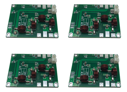 4 Acoplamientos De Filtro De Paso Bajo Lfp De 0-1kw 88-108 M