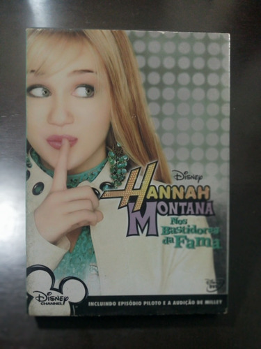 Dvd Hannah Montana - Nos Bastidores Da Fama ( Último )