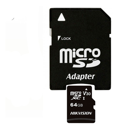 Imagen 1 de 1 de Micro Sd 64gb Hikvision C1 Alta Velocidad Celular Tablet