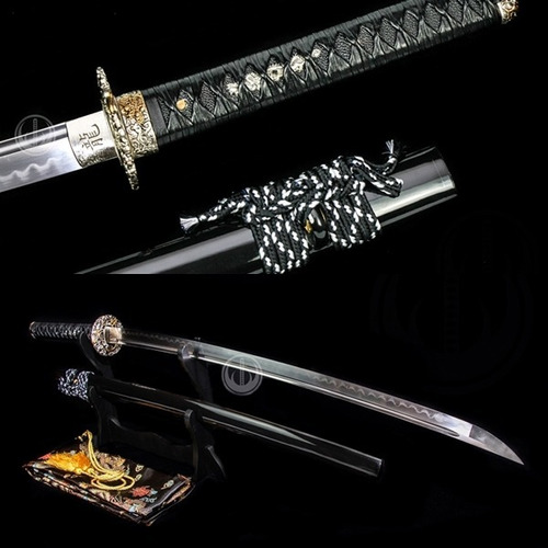 Imagem 1 de 10 de Espada Samurai Katana Afiada Forjada Aço Damasco Original