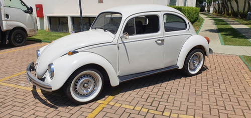 Fusca 1600 Branco Lindo Parcelo 10 De 1.500 No Cartão