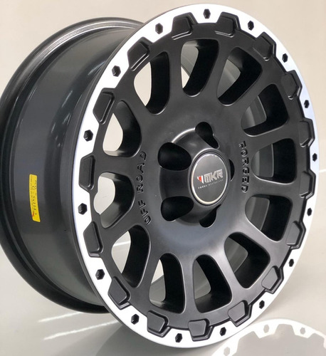 Rodas Offroad F100 Jeep F1000 Aro 16 5x139 (1 Unidad) Cor Preto Com Diamantado